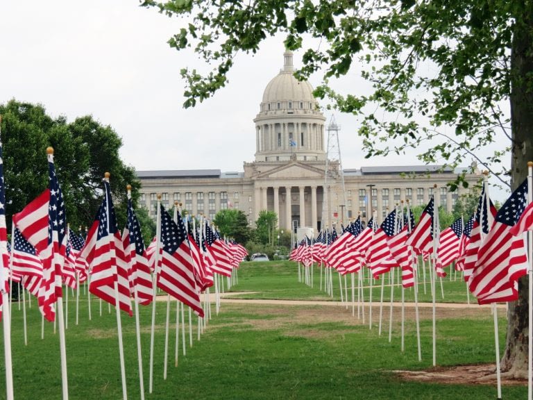What Are All Those Flags Flying at the State Capitol About?
